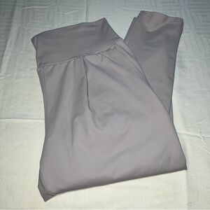 Apana Wide Waistband‎ Yoga Leggings Gray Size Medium